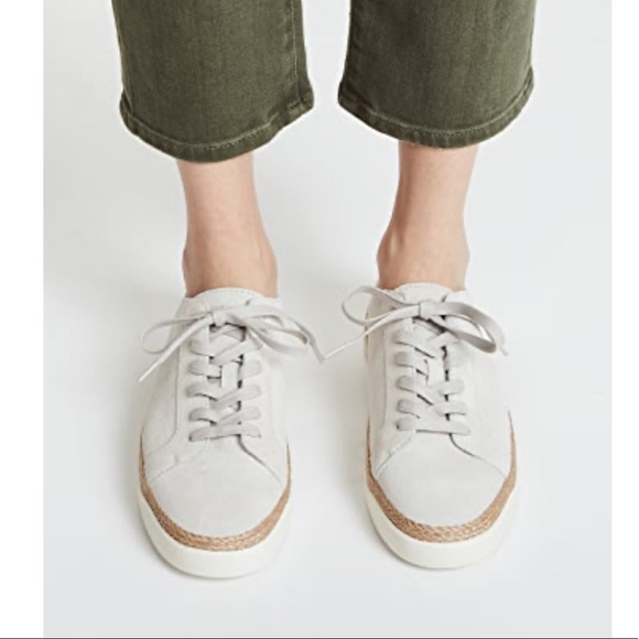 Vince Jadon Suede Espadrille Sneakers 